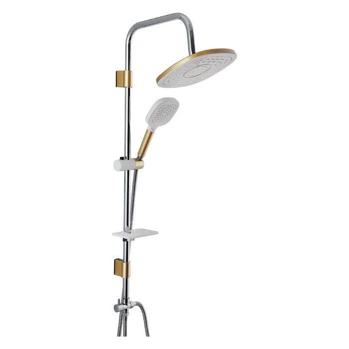 საშხაპე სისტემა Coral white & gold DCWGT01 TLCR1003 სურათი