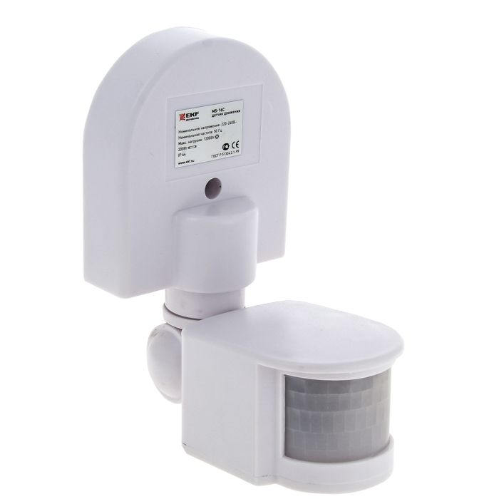 მოძრაობის დედექტორი კედლის EKF MS-16C 1200ვტ. სურათი