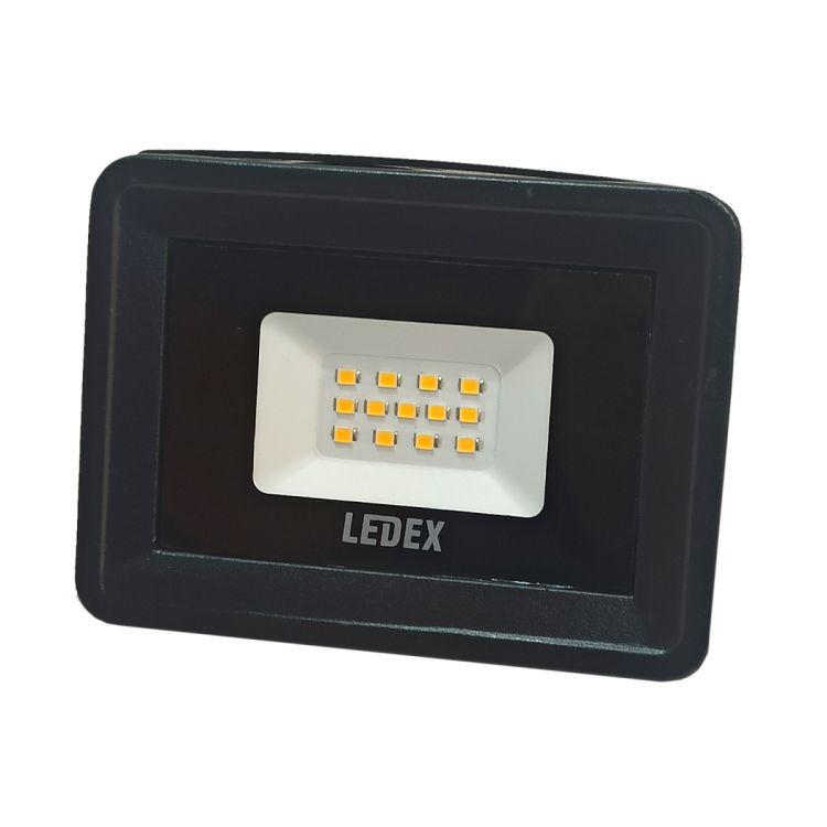 პროჟექტორი 10w LEDEX LED 3000k IP65 Black სურათი