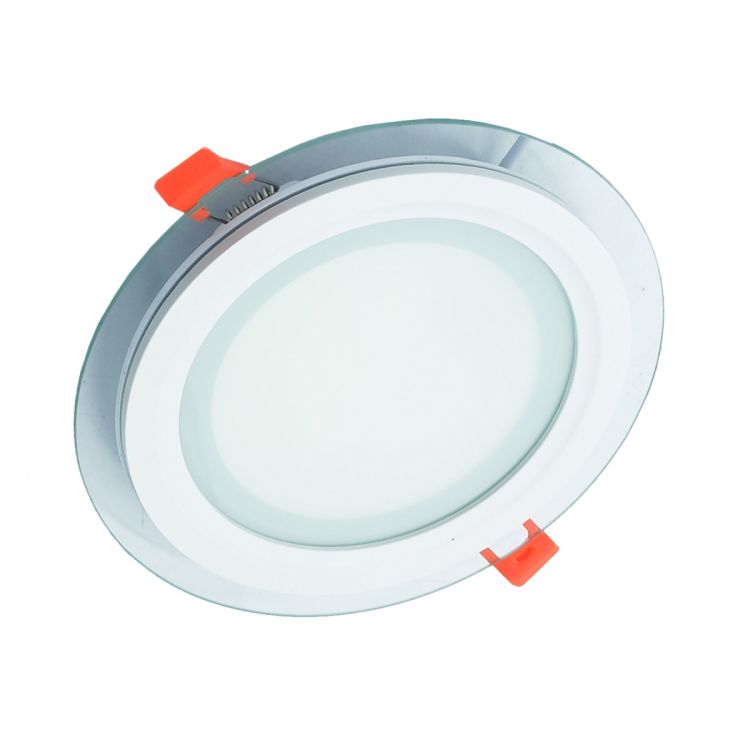 ლედ პანელი მრგვალი შუშის LEDEX LED Glass Down Light (Round) 12w 3000K სურათი