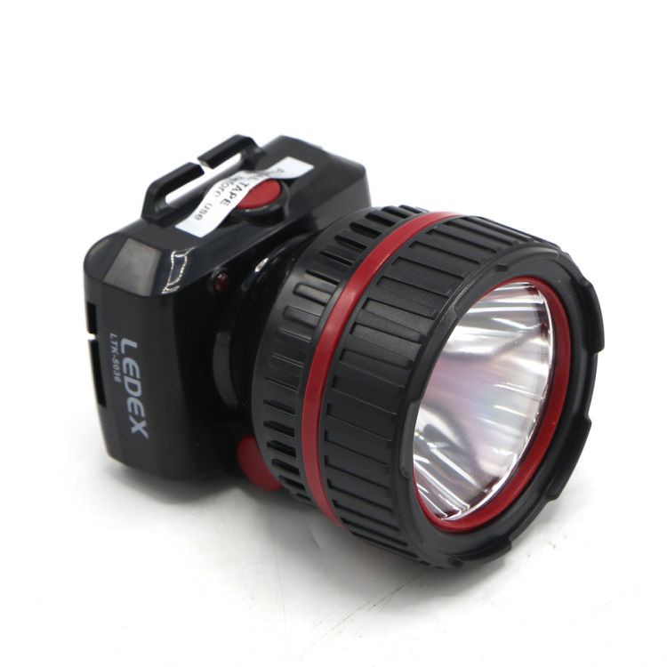 ფანარი თავზე დასამაგრებელი LEDEX-22142 3W LED 6hrs სურათი