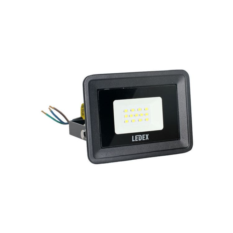 პროჟექტორი 10w 6500k IP65 Black LEDEX LED სურათი