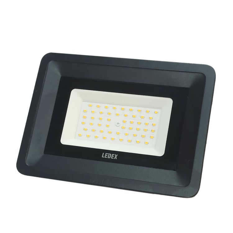 პროჟექტორი 50w 3000k IP65 Black LEDEX LED სურათი