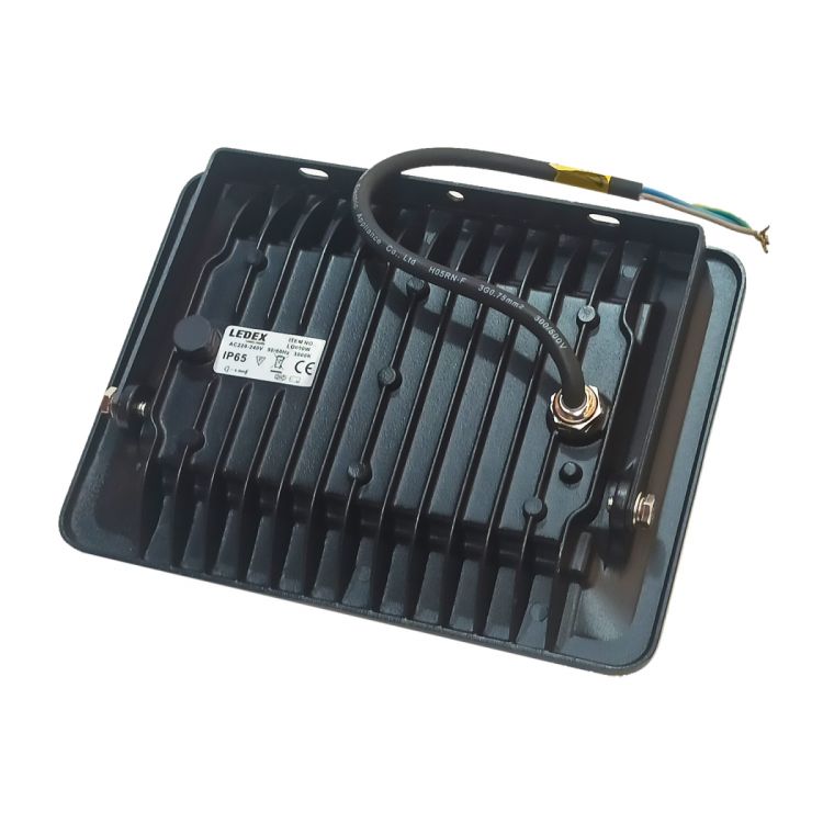 პროჟექტორი 50w 3000k IP65 Black LEDEX LED სურათი