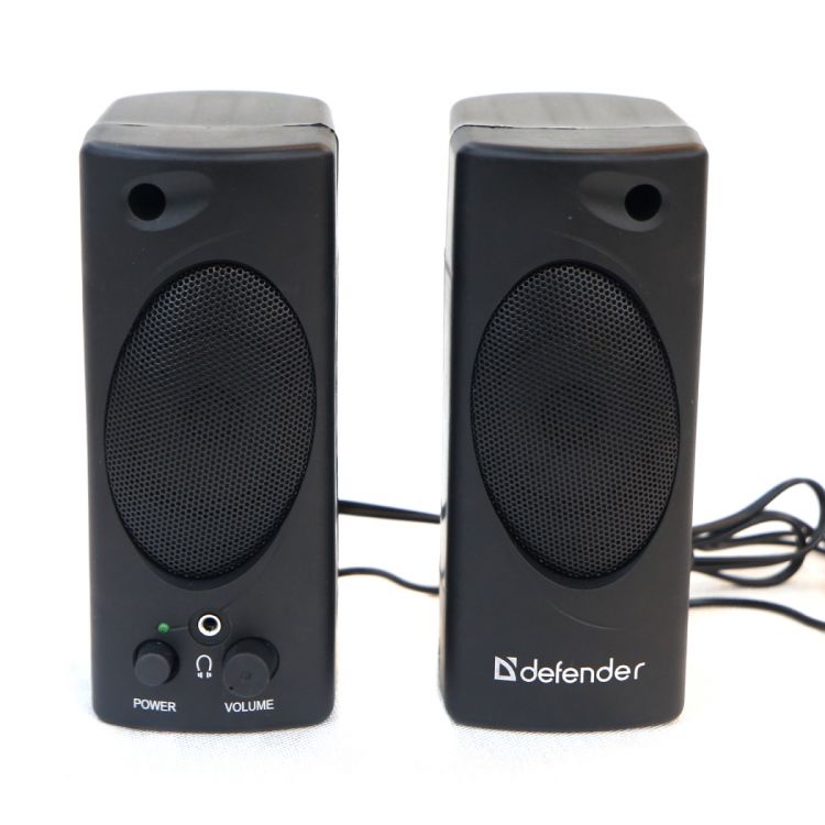 დინამიკი  system Defender SPK 50 black, 6W, USB powered Defender 2.0 სურათი
