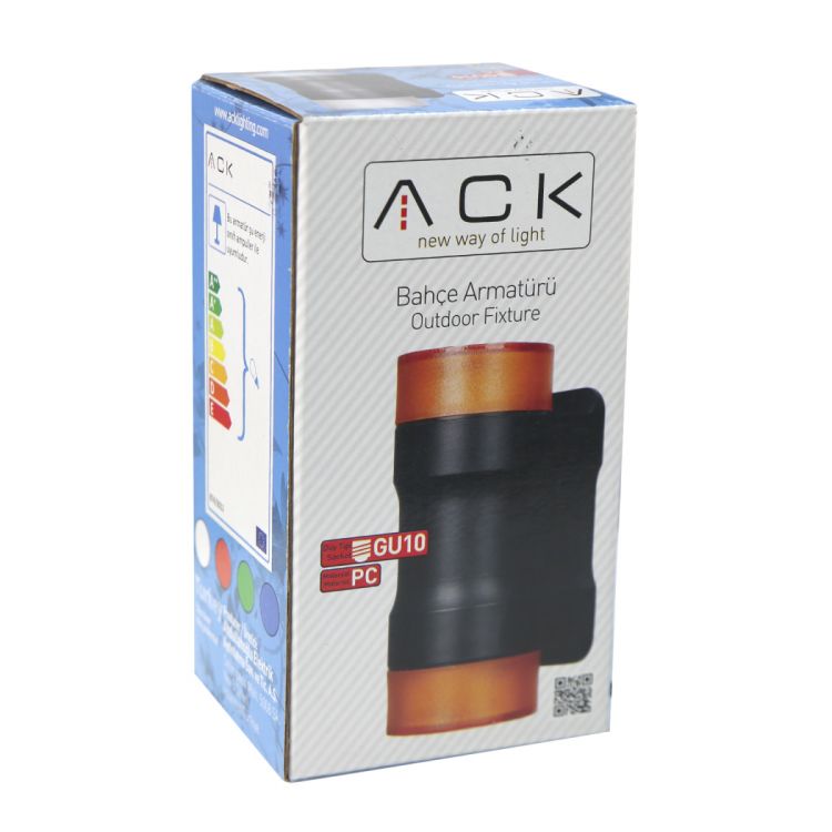 კედლის სანათი  IP65  Gu10 ტიპის სოკეტი ACK სურათი