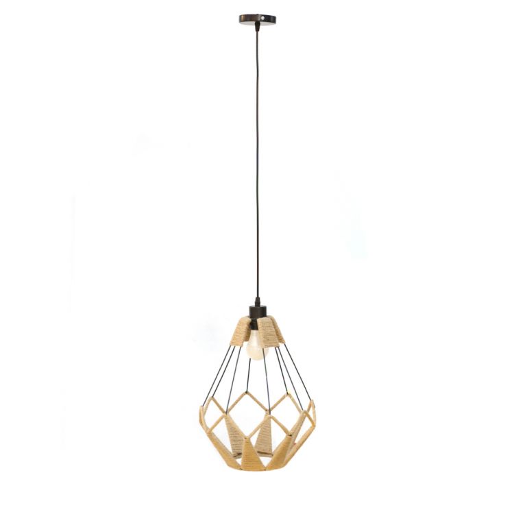 ჭერის სანათი დაწნული რომბის ფორმის MH-15719 სურათი