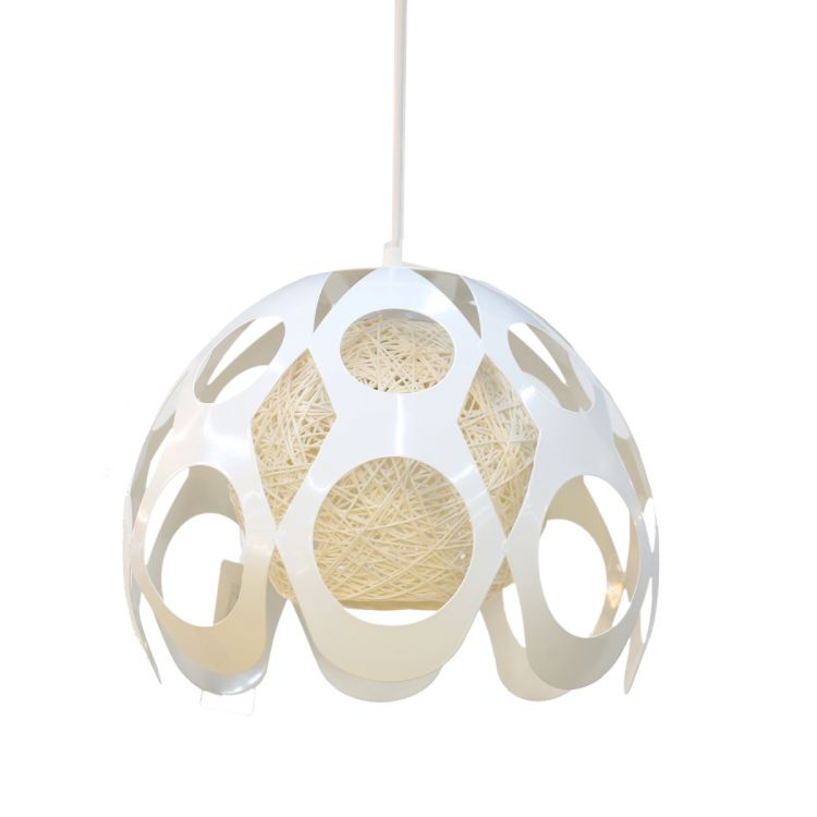 ჭერის სანათი თეთრი მრგვალი სწორხაზიანი MH-15665 სურათი