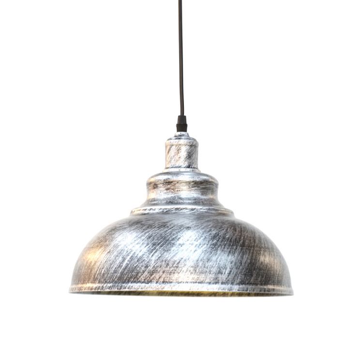 ჭერის სანათი ვერცხლისფერი მეტალის MH-15625 სურათი