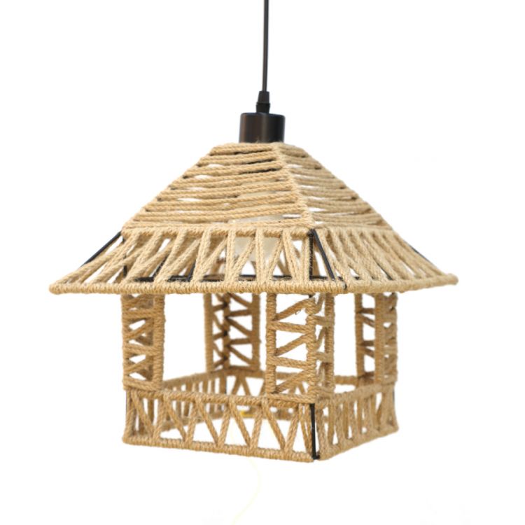 ჭერის სანათი დაწნული სახლის ფორმის MH-15723 სურათი