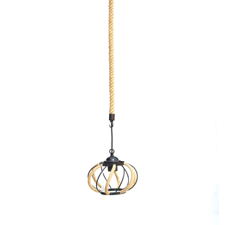 ჭერის სანათი დაწნული თოკით MH-20771 სურათი