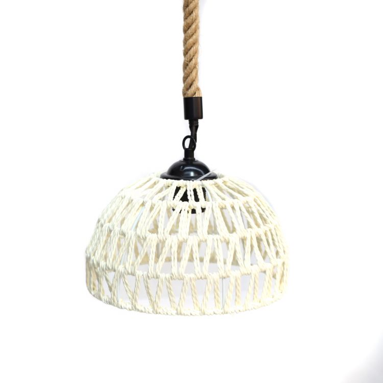 ჭერის სანათი დაწნული თეთრი MH-20776 სურათი