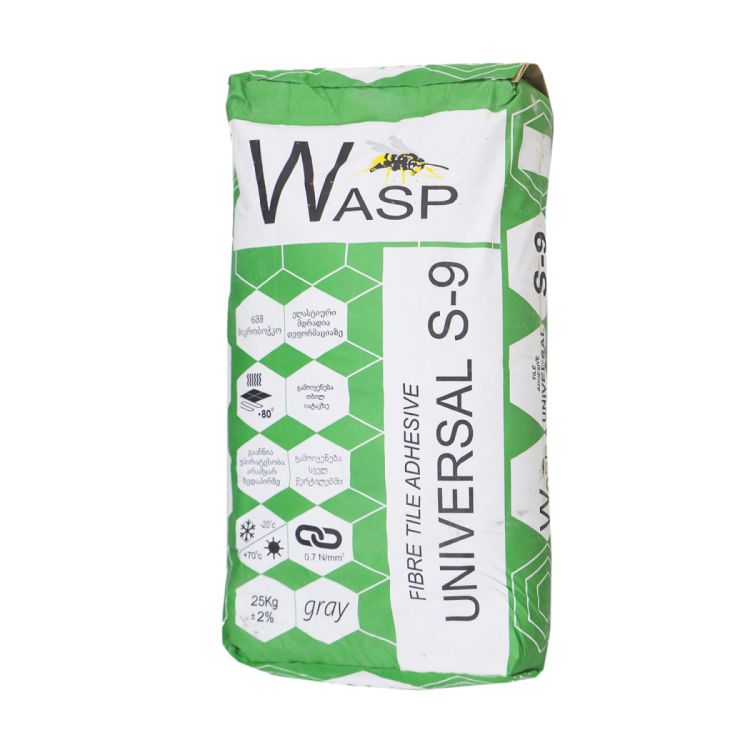 წებოცემენტი Wasp S9 FIBRA UNIVERSAL მწვანე სურათი