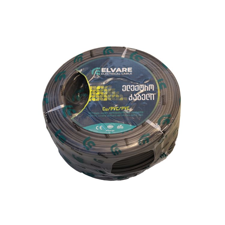 ელექტრო სადენი ელვარე H05VVH2-U 2X4 სურათი