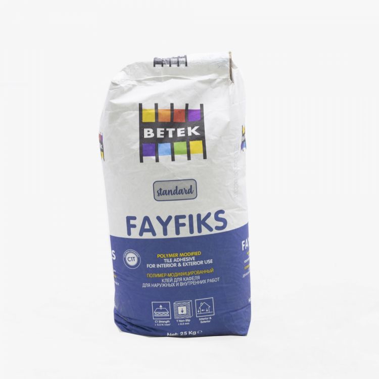 წებოცემენტი BETEK FAYFIKS 25კგ ლურჯი სურათი