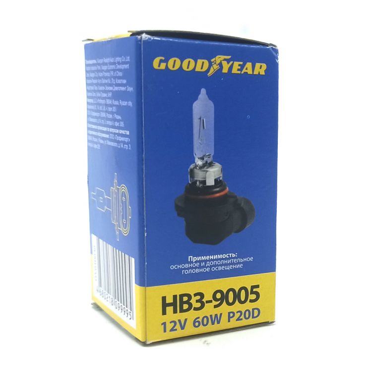 ავტოჰალოგენი HB3 12V 60W P20d სურათი