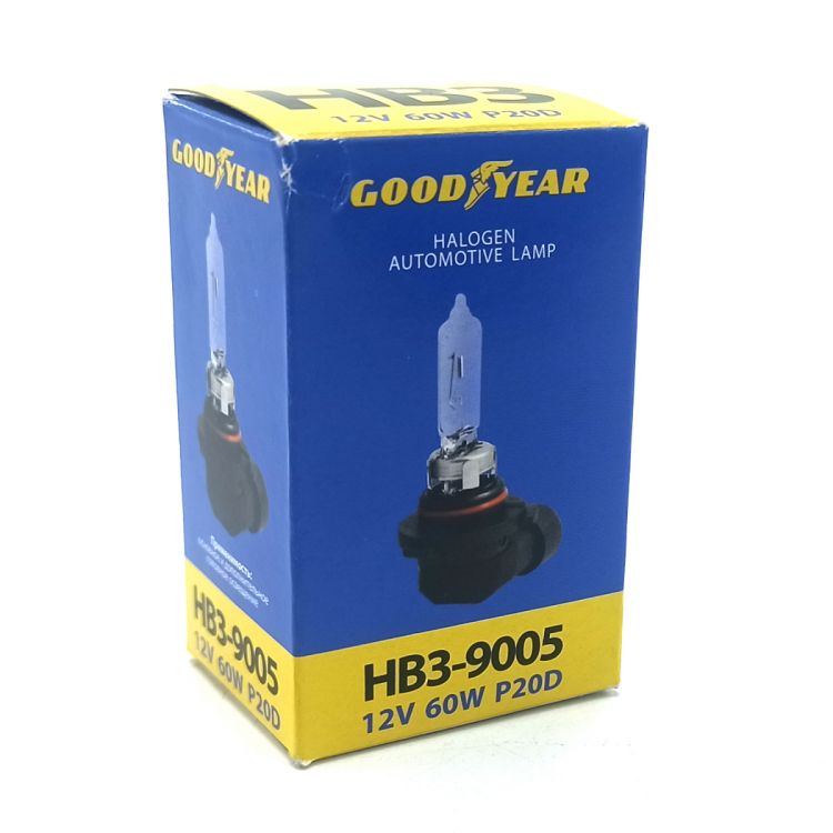 ავტოჰალოგენი HB3 12V 60W P20d სურათი