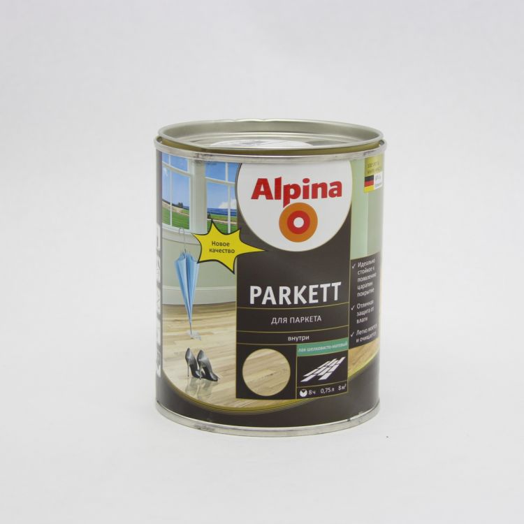 ლაქი ნახევრად მქრქალი მქრქალი EXL AP PARKETT SEIDENMATT 2016 RU 750 ML სურათი