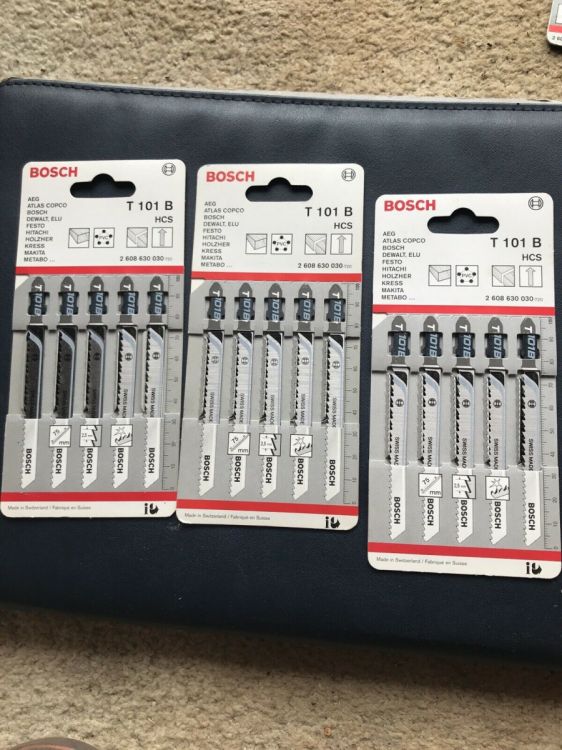 ბეწვახერხის პირი ხისთვის Bosch T101B5 5ც სურათი