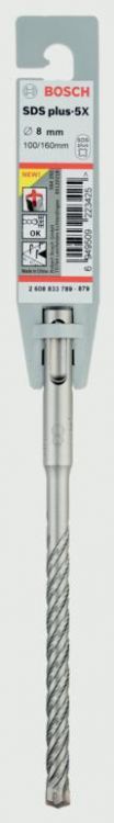ბურღი Bosch SDS-plus-5X 8x100x160მმ სურათი