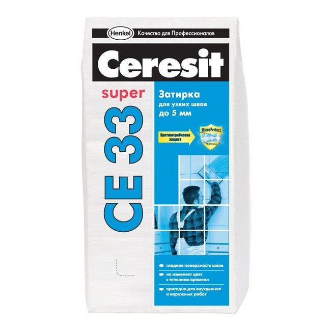 ფუგა CERESIT CE-33 1კგ  (жасмин) სურათი
