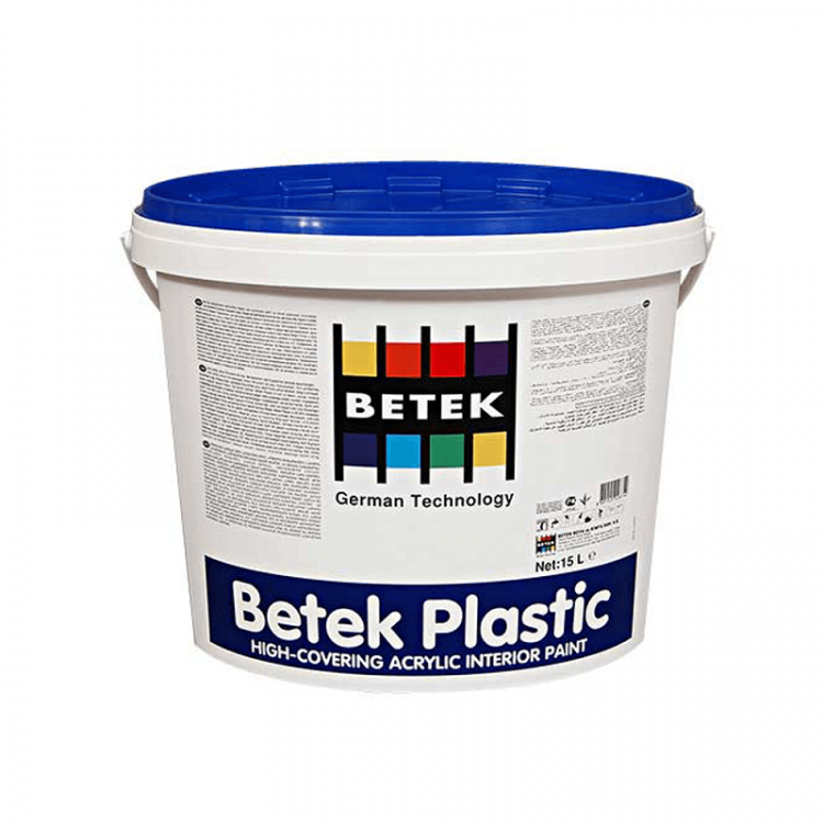 საღებავი Betek Plastik 15ლტ სურათი