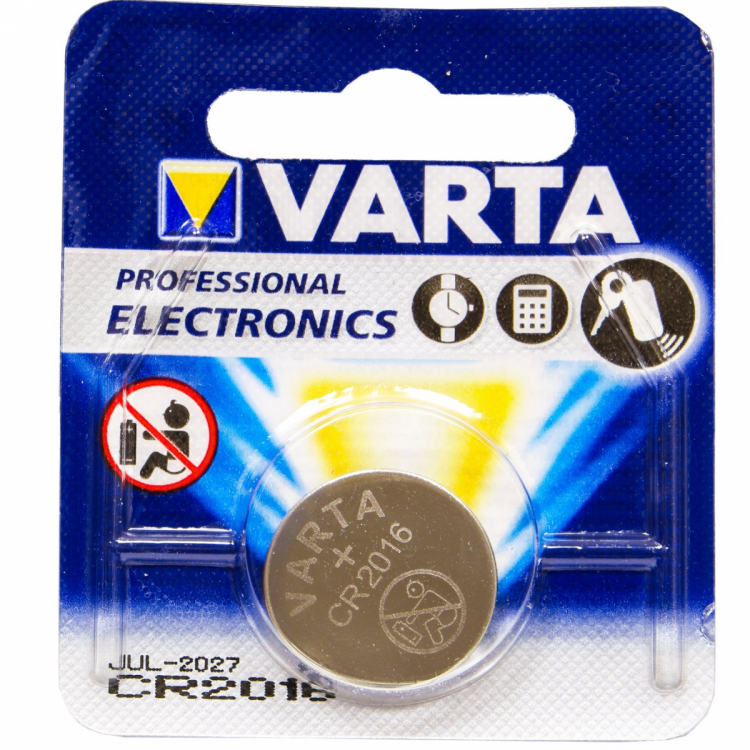 ელემენტი Varta Coin Cell Lithium CR2016 სურათი