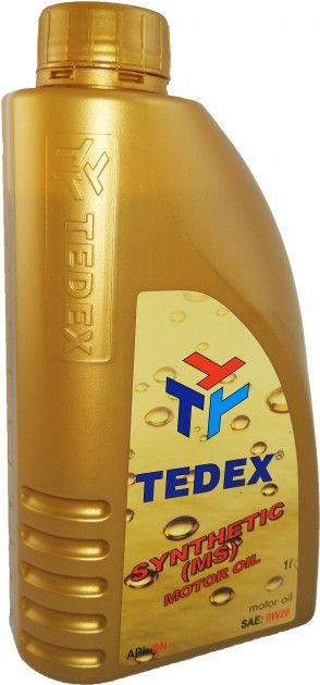 ჰიბრიდული ძრავის ზეთი TEDEX SYNTHETIC (MS)API:SN SAE: 0W20 სურათი