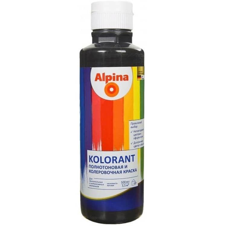 პიგმენტი EXL AP Kolorant Schwarz RU_UA 500 ML სურათი