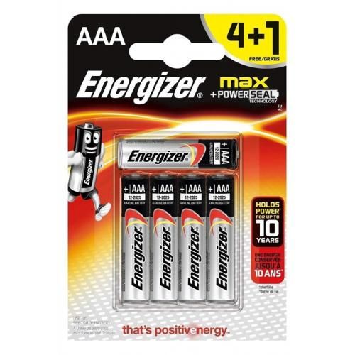 ელემენტი 4981 Energizer Alkaline Power AAA  4+1 LR03 E92 BP5 (E300483602) სურათი