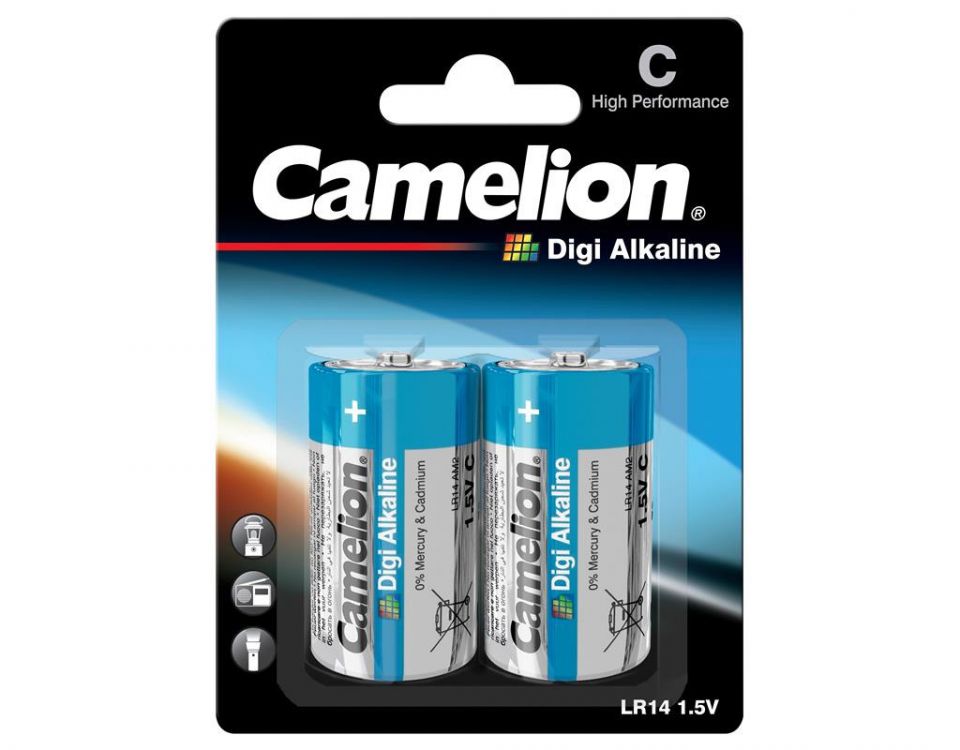 ელემენტი 3892 Camelion Digi Alkaline C 2ც შეკვრა LR14-BP2DG სურათი