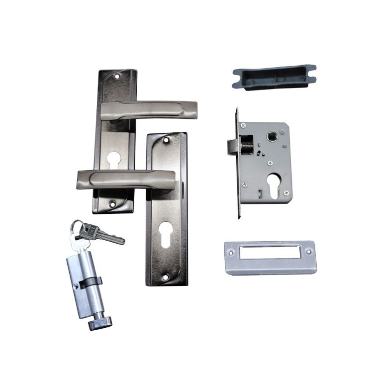კარის სახელურის კომპლექტი საკეტით lockstar T690-T01-50 სურათი