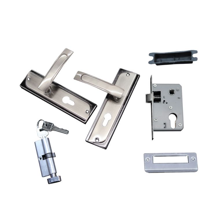 კარის სახელურის კომპლექტი საკეტით lockstar T690-T01-50 სურათი