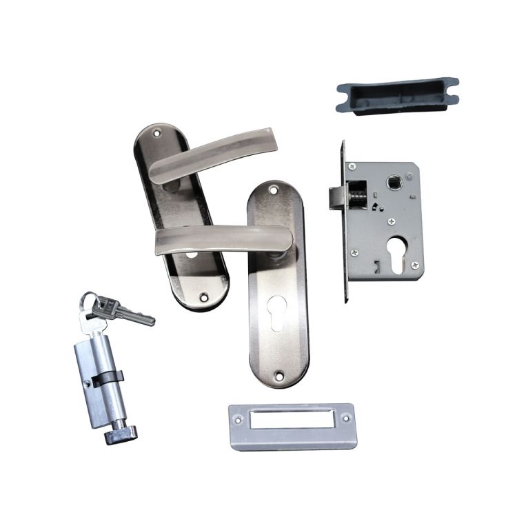 კარის სახელურის კომპლექტი საკეტით lockstar T690-T01-50 სურათი