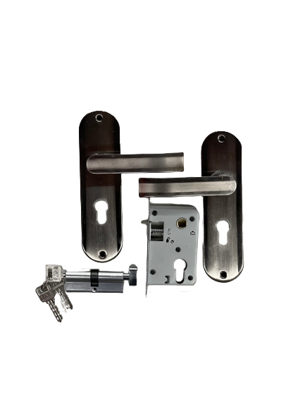 კარის სახელურის კომპლექტი საკეტით lockstar T685-T101 სურათი