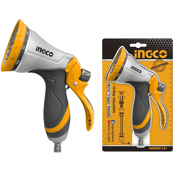 მეტალის სარწყავი თოფი INGCO HZATN1101 სურათი