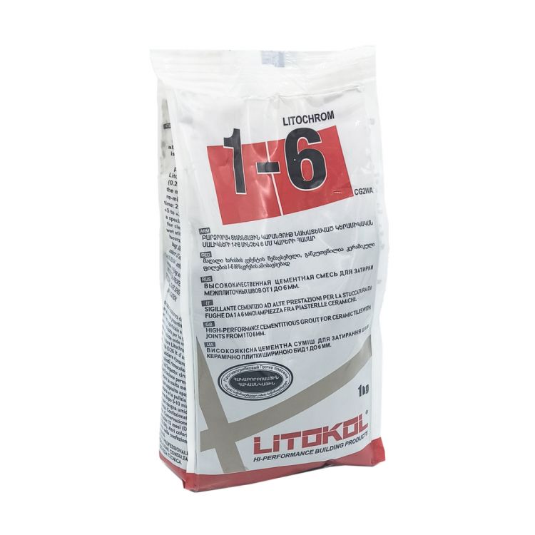 ფუგა LITOCHROM 1-6 ARM BIANCO C.00 1KG სურათი