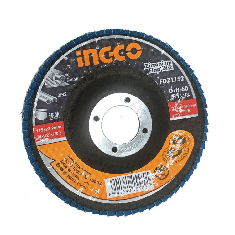 სახეხი დისკი ცირკონის 115mmx22mm, P60 ((FDZ1152) სურათი