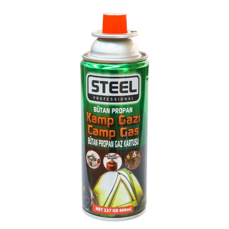 გაზის ბალონი STEEL 227g/400ml სურათი