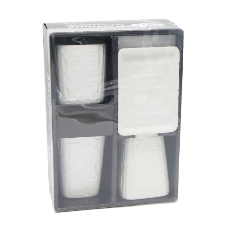 აბაზანის აქსესუარების ნაკრები კერამიკის 4 ც MH-12990 სურათი