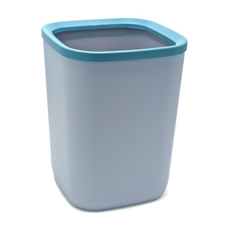 აბაზანის ურნა პლასტმასის MH-12833 21*21*27 სურათი