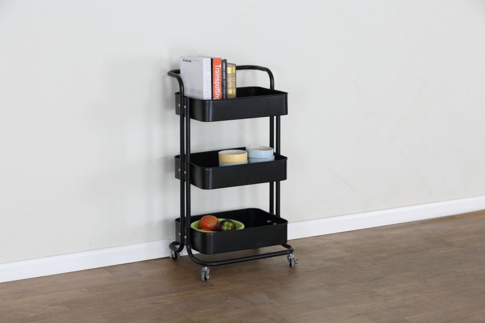 სათავსო ბორბლებზე შავი MEISETR 42*35.5*86 GTC433483 სურათი