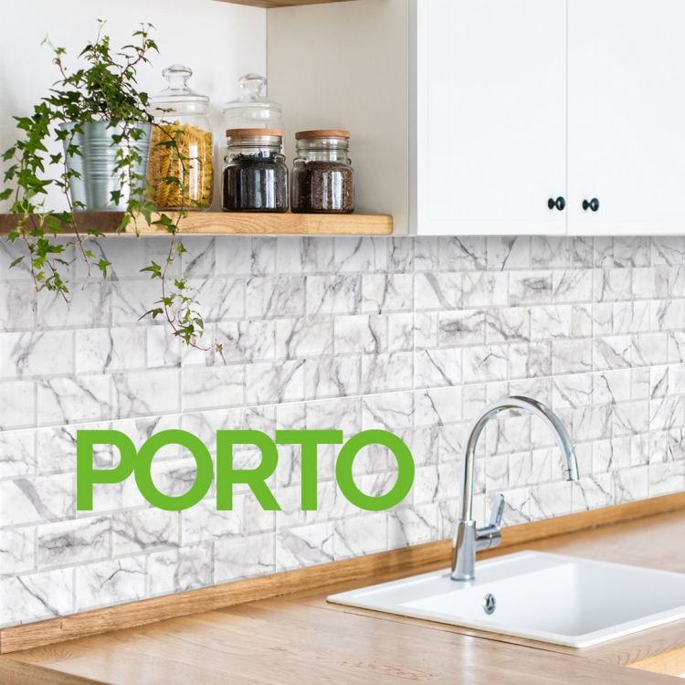კედლის ფილა PORTO WHITE 30X60 სურათი