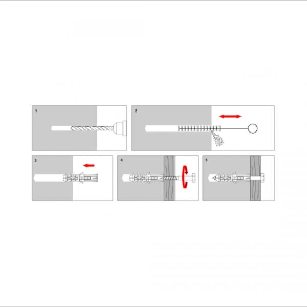 დუბელი ექვსკუთხა ხრახნით  KKX-16180 (20ც) სურათი