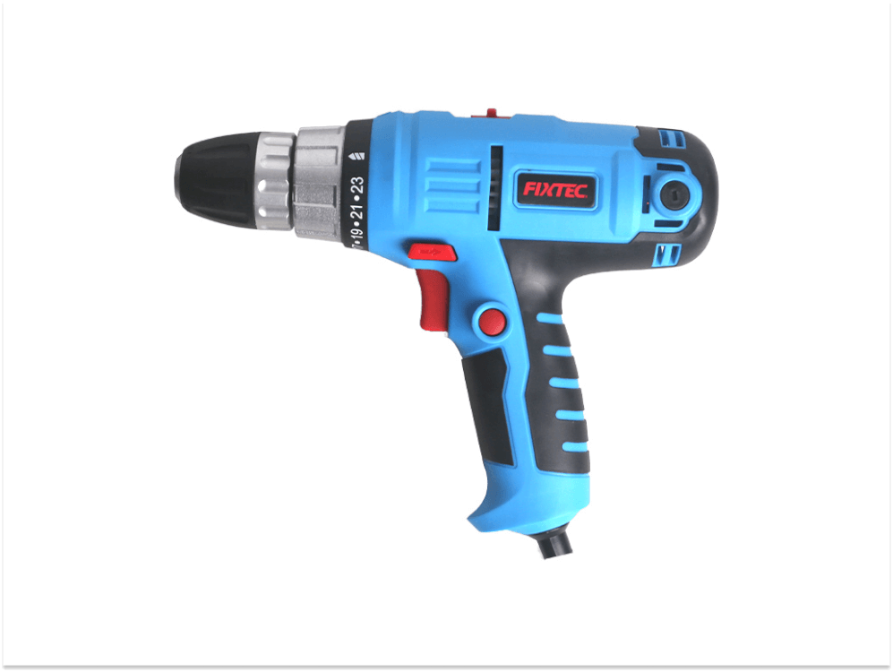 ელექტრო სახრახნისი FIXTEC FED30001 – 300W, კაბელით, რეგულირებადი თავაკით სურათი