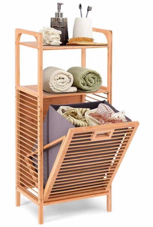 კარადა პირსახოცის შესანახით 33*40*90 MH-6031 სურათი