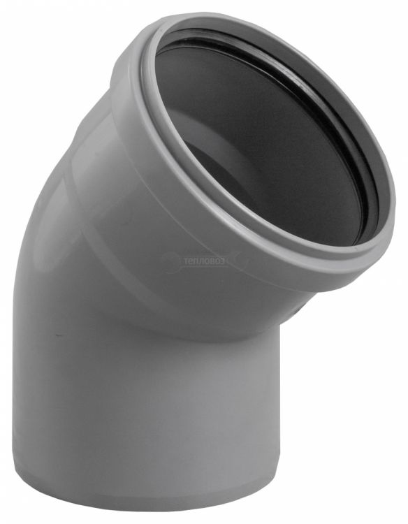 კანალიზაციის მილის მუხლი SIEBEL 50/45 სურათი