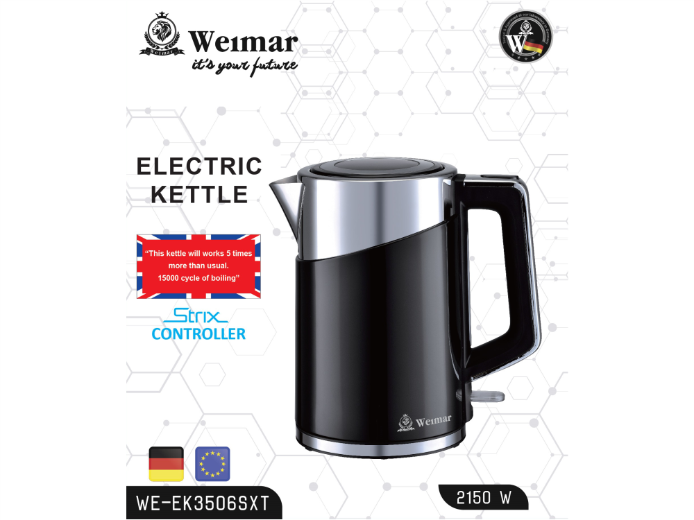 ელ.ჩაიდანი WEIMAR WE-EK3506SXT სურათი