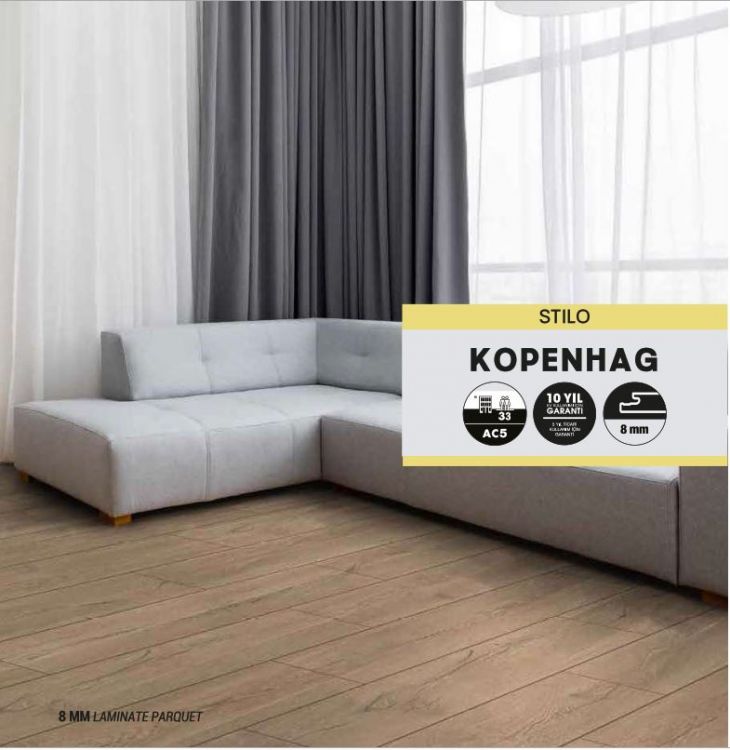 ლამინატი Varioclik Stilo 8mm AC5 33 Class Kopenhag სურათი
