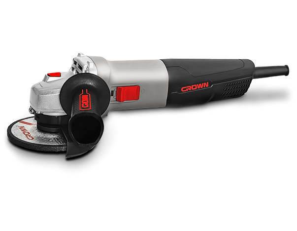 კუთხის სახეხი ხელსაწყო ბარგალკა 125mm 650W CROWN CT13501 სურათი
